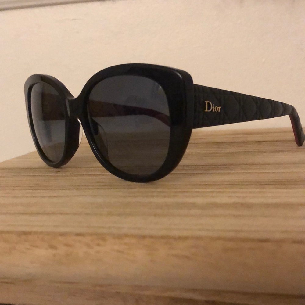 oversized Dior sunglasses